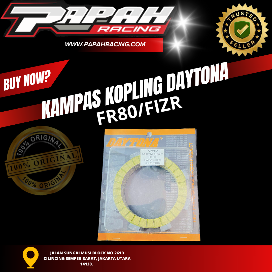 KAMPAS KOPLING DAYTONA FR80/FIZ